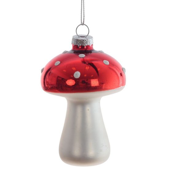 Украшение новогоднее &quot;Гриб&quot;, L6 W6 H10,5 см, 2в.