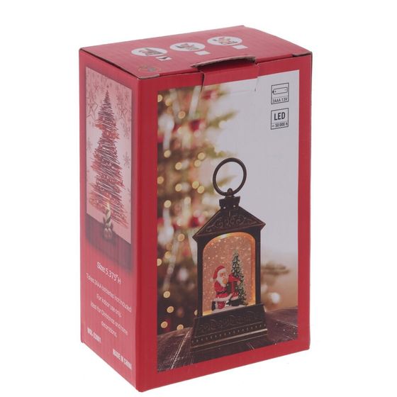 Изделие декоративное &quot;Фонарь&quot; (подсвет, AAAх2 н/п), L7 W4 H13,5 см