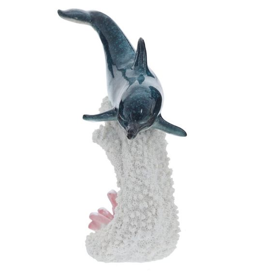 Фигурка декоративная "Дельфин", L12,5 W6 H15,5 см