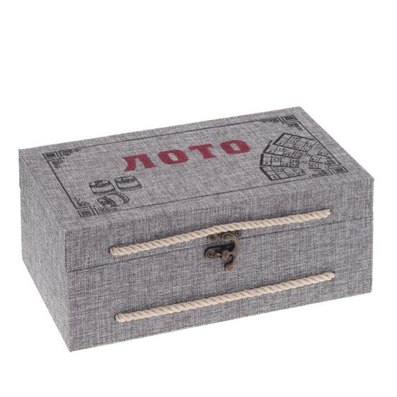 Игра настольная &quot;Лото&quot;, Д24 Ш13 В10 см