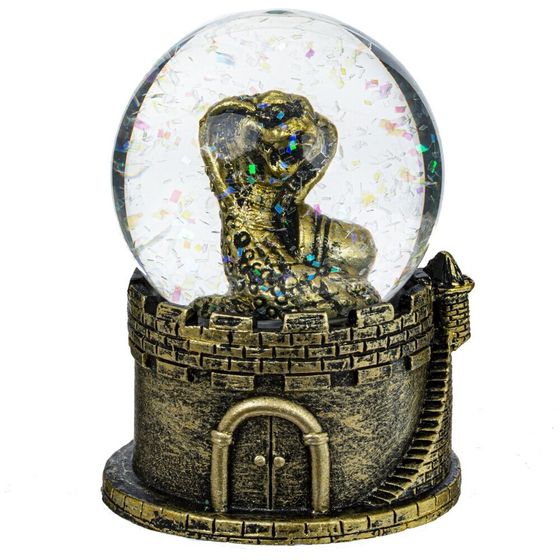 Фигурка декоративная в стекл шаре &quot;Змея&quot;, D 4 см, L5 W4 H6,5 см, 4в.