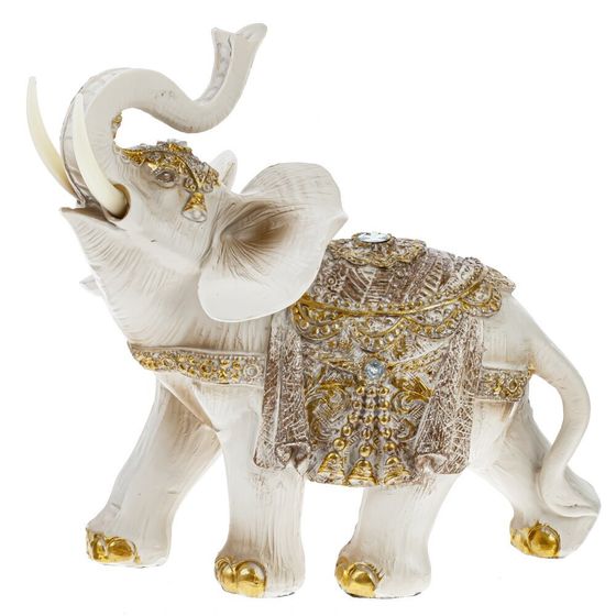 Фигурка декоративная &quot;Слон&quot;, Д17,5 Ш9 В16,5 см, 2в.