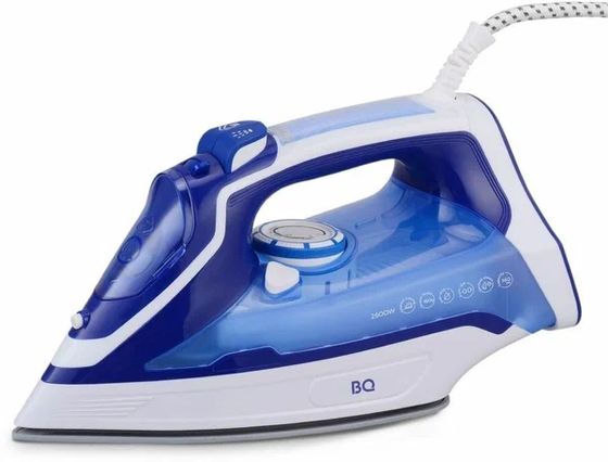 Утюг BQ SI1002 2600Вт белый/синий