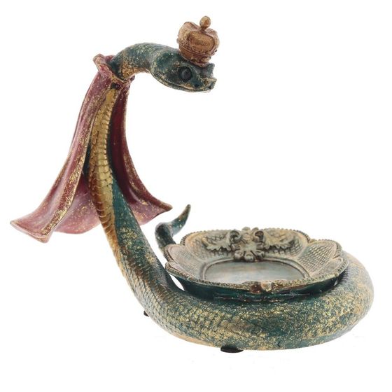 Блюдо декоративное &quot;Змея&quot;, L15 W17 H13 см, 2в.