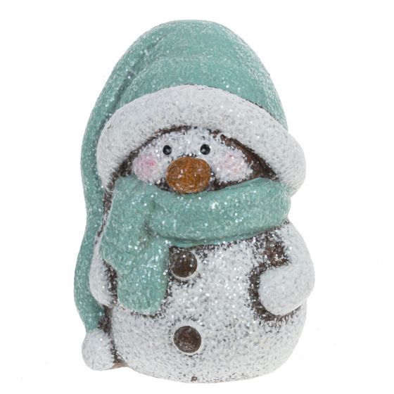 Фигурка декоративная &quot;Снеговик&quot; / &quot;Пингвин&quot;  (блок 24шт), L3,5 W3 H6,5 см, 6в.