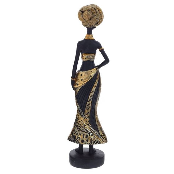 Фигурка декоративная &quot;Африканка&quot;, L6,5 W6 H26 см