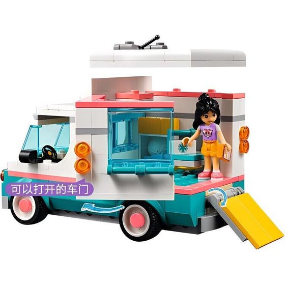 LEGO Good Friend Collection Heart Lake City Hospital Машина скорой помощи Строительные блоки 344 шт. 42613