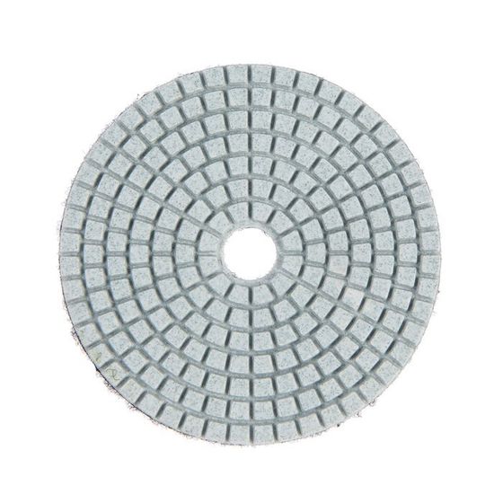 Алмазный гибкий шлифовальный круг ТУНДРА &quot;Черепашка&quot;, для мокрой шлифовки, 100 мм, № 100