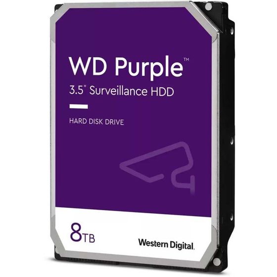 Жесткий диск WD SATA-III 8TB WD84PURZ Surveillance Purple (5640rpm) 128Mb 3.5&quot;