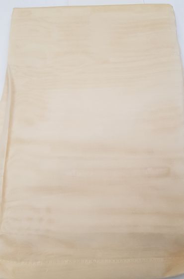 !Набор штор 2 штуки - Тюль 140*180 см., бежевая, шторная лента