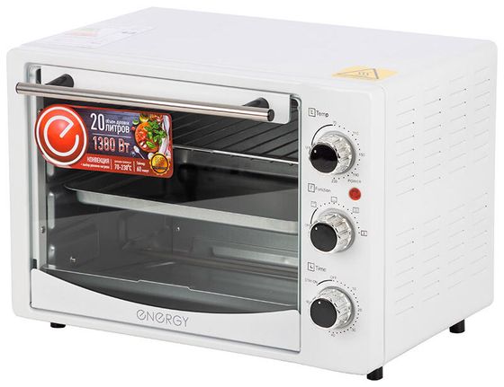 Мини-печь Energy GT20-W-CONV 20л 1380Вт белый