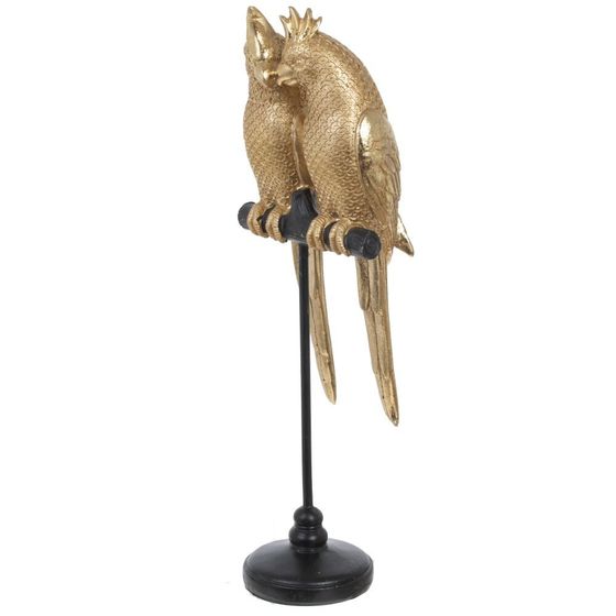 Фигурка декоративная &quot;Попугаи&quot;, Д11,5 Ш9 В36 см