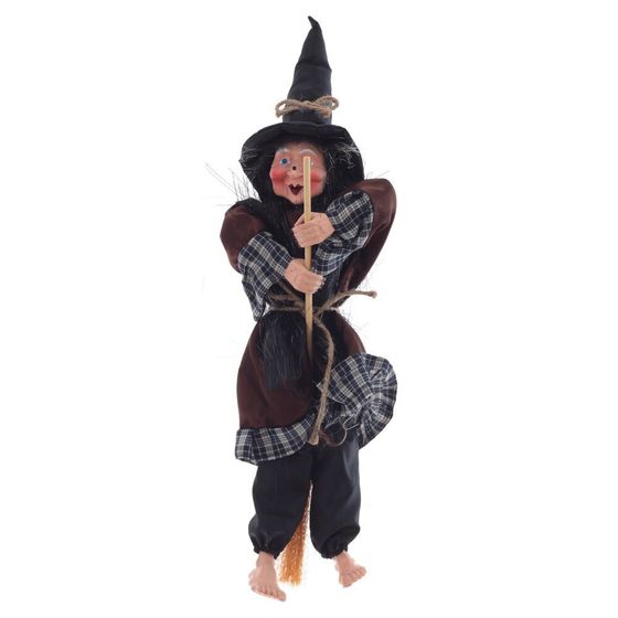 Игрушка набивная &quot;Баба-яга&quot;, Д14 Ш11 В45 см, 3в.