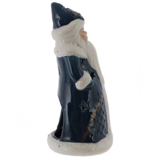 Подсвечник &quot;Дед Мороз&quot;, L9 W7,5 H16 см, 2в.