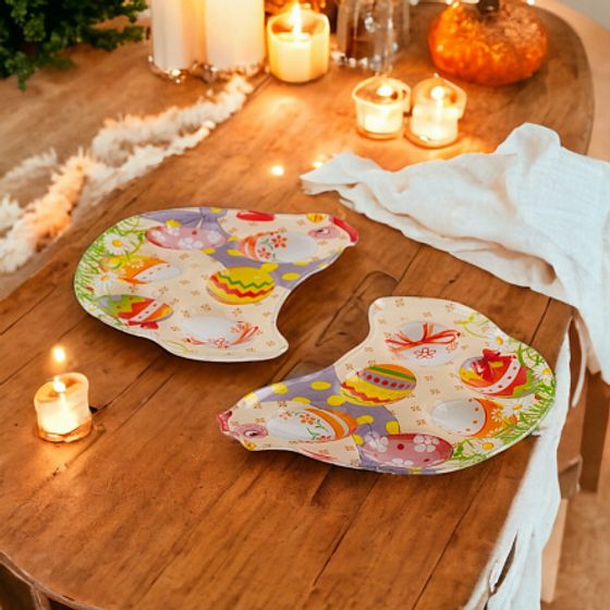 Тарелка КУРОЧКА для 6 яиц