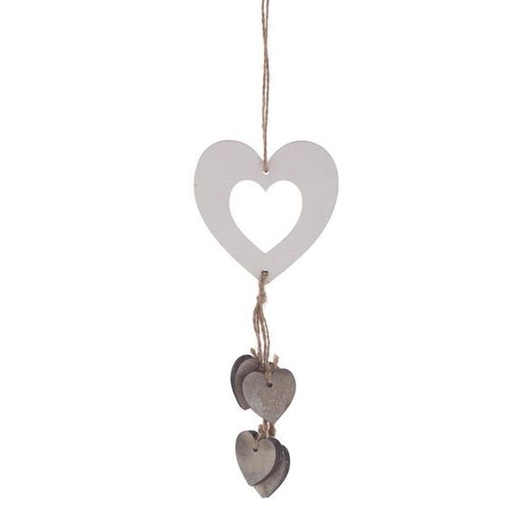 Украшение новогоднее &quot;Сердце&quot;, H25 см, 2в.