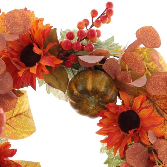 Изделие декоративное &quot;Венок&quot;, L50 W15 H50 см