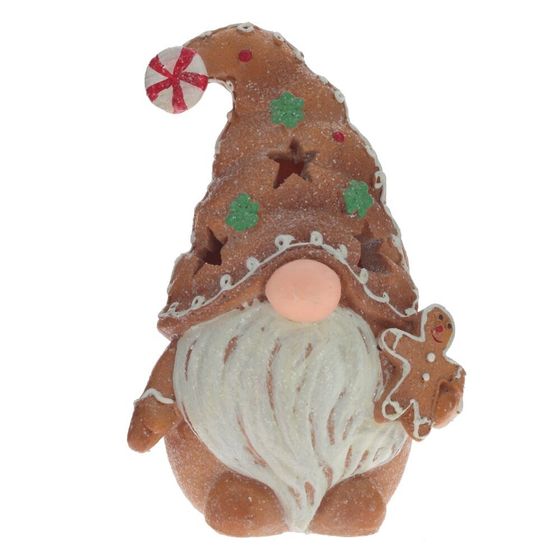 Фигурка декоративная с подсветкой &quot;Гном&quot;, L10,5 W6,5 H16 см (LR44 2 шт)