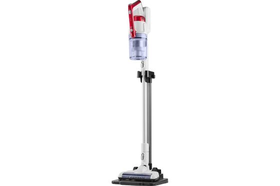 Пылесос вертикальный беспроводной H-clean HVC 102 SE 150Вт белый/красный