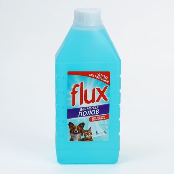 Средство для мытья полов «Против запаха домашних животных», 1000 мл, FLUX