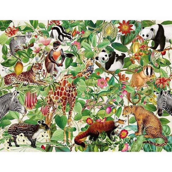 RAVENSBURGER Пазл Джунгли 2000 деталей