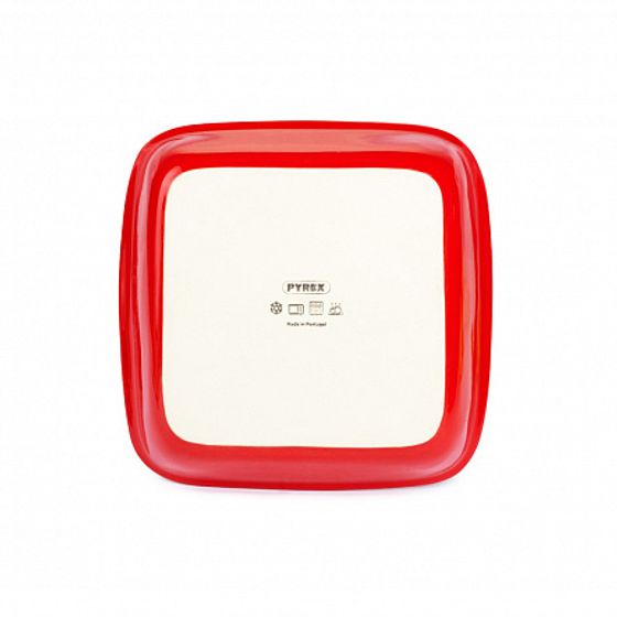 Форма для запекания Supreme Red квадратная 24см керамика