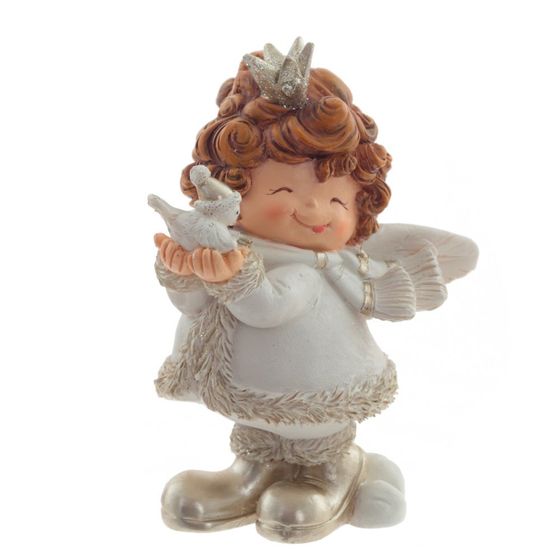 Фигурка декоративная &quot;Ангелочек&quot;, L7 W6,5 H9,5 см, 4в.( цена за один вид)