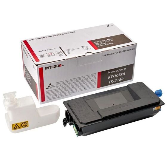 Картридж лазерный INTEGRAL TK-3160 для Kyocera для ECOSYS P3045dn/3050dn/3055dn (12500k) с чипом (12100173)