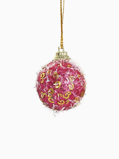 !09 Набор елочных игрушек 12 штук&quot;Пайетка&quot;, шары новогодние, d=4 см. цвет микс