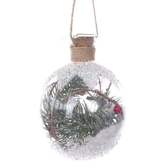 Украшение новогоднее &quot;Шар&quot;, L9 W9 H13 см