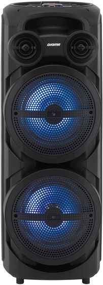 Минисистема Digma MS-11 черный 100Вт FM USB BT SD/MMC