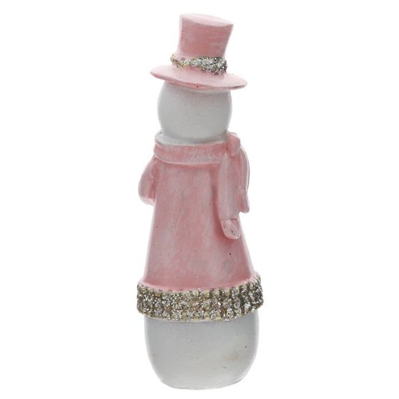 Фигурка декоративная &quot;Снеговик&quot;, L4 W3,5 H11 см, 2в.