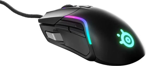 Мышь Steelseries Rival 5 черный оптическая проводная игровая (18000dpi) (62551)