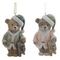 Фигурка декоративная подвесная "Медвежонок", L4,5 W3 H8 см, 2в.