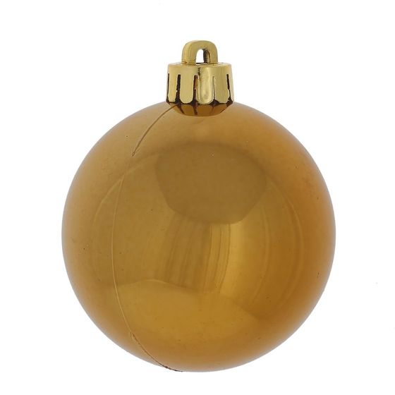 Набор из 6шт Украшение новогоднее Шар &quot;Золотое руно&quot;, D6 см, L17,5 W6 H11,5 см