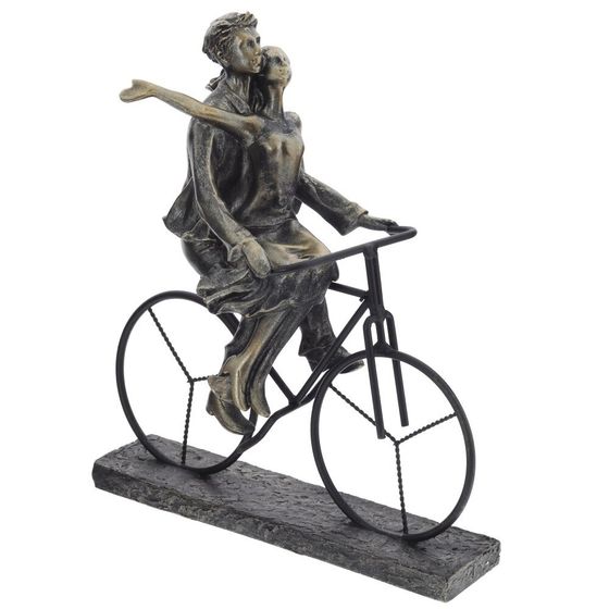 Фигурка декоративная "Влюбленная пара", L24 W12,5 H26,5 см