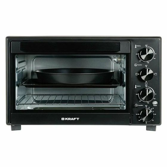 Мини-печь Kraft KFC-MO 381 HGR 38л 1600Вт серый