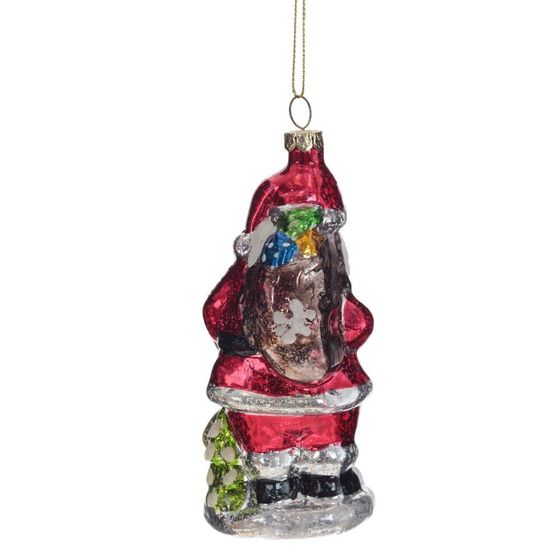 Украшение новогоднее &quot;Дед Мороз&quot;, L6 W5,5 H14,5 см, 3в.