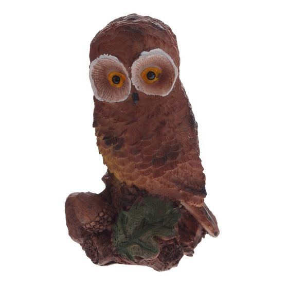 Фигурка декоративная &quot;Сова&quot;, Д6,5 Ш5 В9,5 см, 2в.