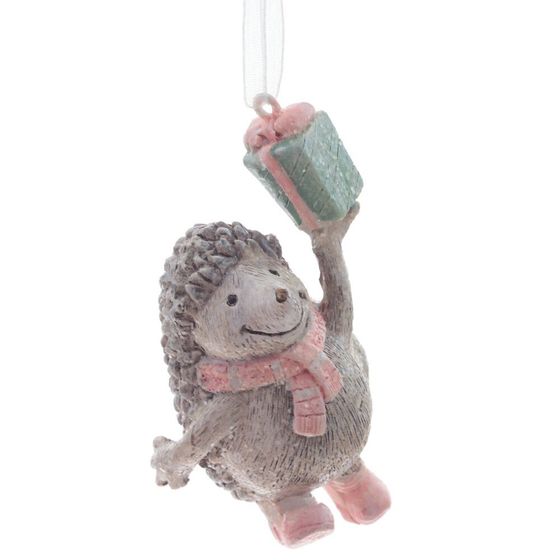 Изделие декоративное подвесное &quot;Ёжик&quot;, L3,5 W4,5 H9,5 см, 2в.