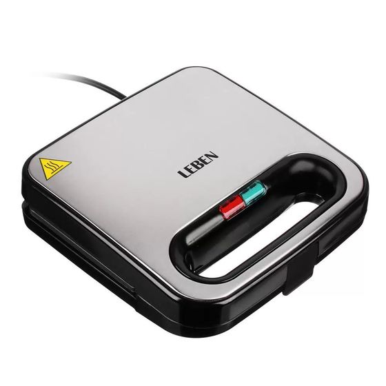 Сэндвичница Leben 271-023 800Вт серебристый