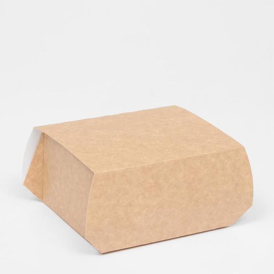 !Коробка самосборная, 4 штуки крафт, 15 х 12 х 8 см.