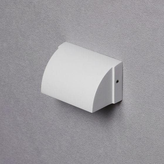 !Светильник фасадный белый «Каскад», FSD-094, 2 Вт, 3000К, 2 луча, IP65, 220 В, металл