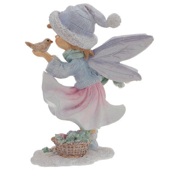 Фигурка декоративная "Девочка-фея", L10 W5,5 H12,5 см