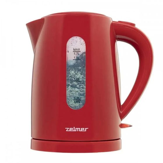 Чайник электрический Zelmer ZCK7616R 1,7л 2200Вт красный