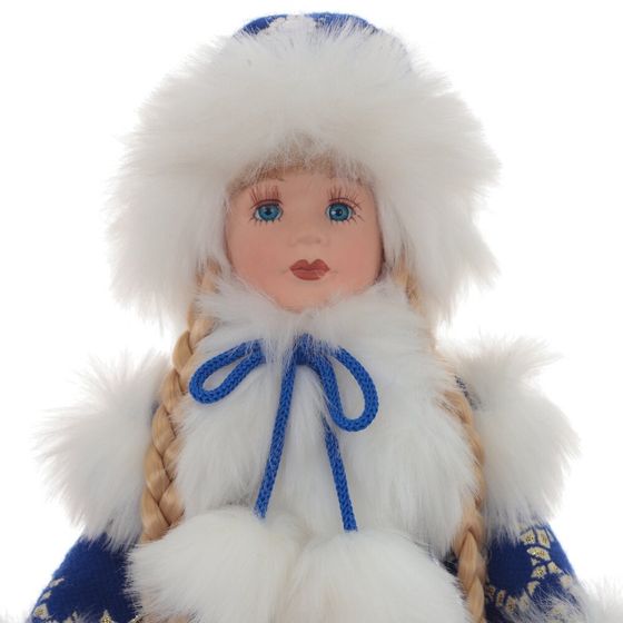 Снегурочка (с ёмкостью д/подарков), L21 W13 H39 см