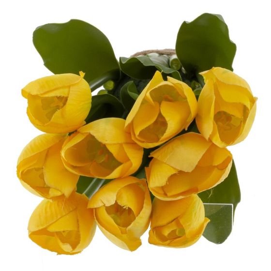 Цветочная композиция "Тюльпан", L12 W12 H28,5 см