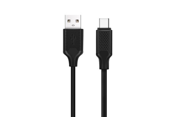 Кабель Harper USB 2.0 A(m) - Type-C(m) 2м черный (BCH-722)