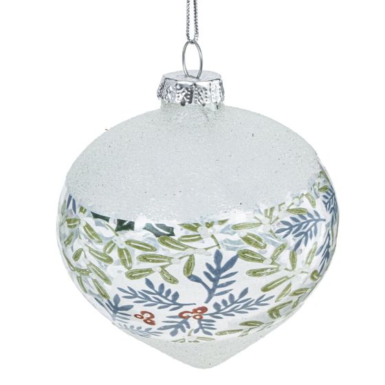 Набор из 12шт Украшение новогоднее "Шар", D 8 см, L34 W25 H9 см