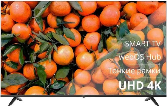 Телевизор LED 55&quot; Blackton Bt 55FSU34B черный 4К безрамочный